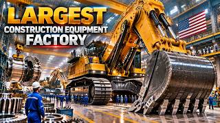 Full Inside The World's Largest Construction Equipment Factory How Giant Machines Are Built #MegaFactory Update
