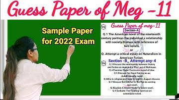 guess paper of meg-11,, important question/expected questions ....