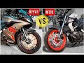 2020 Yamaha R15 v3 BS6 vs MT-15 BS6 | Comparison | Ride Review | Mileage | Price | Details