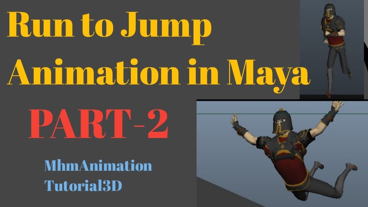 Run to jump Animation Part-2 - YouTube