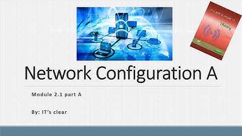 Gr 12 IT 2 1 Network Configuration A