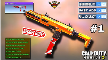 Best Attachments for QXR // Fast ADS + No RECOIL! // Call Of Duty: Mobile Season 11