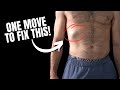 Fix Uneven Rib Flare With One Quick Exercise Fix Uneven Rib Flare With One Quick Exercise