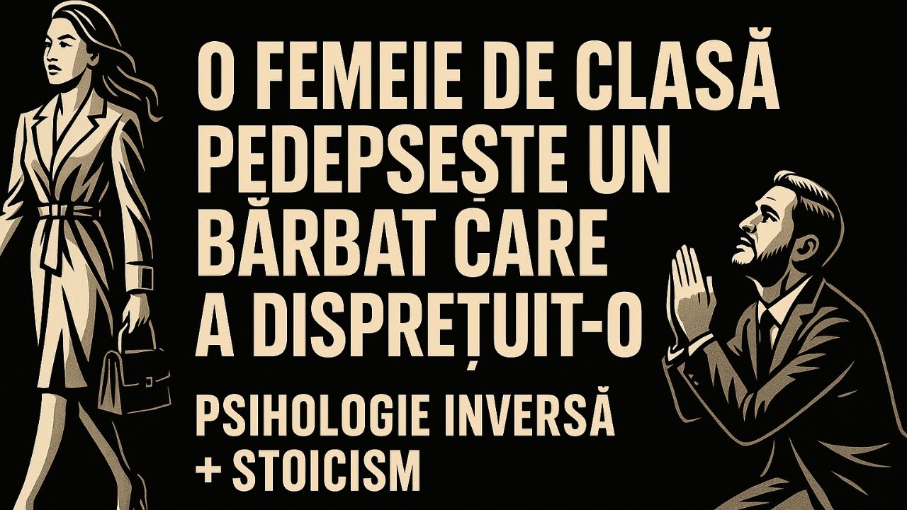 CUM O FEMEIE CU CLASĂ PEDEPSEȘTE UN BĂRBAT CARE A DISPREȚUIT-O – PSIHOLOGIE INVERSĂ + STOICISM