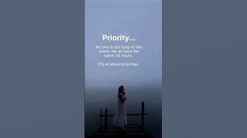 Priority | Priority in life | Time manage | #priority #shorts #quorts #motivation