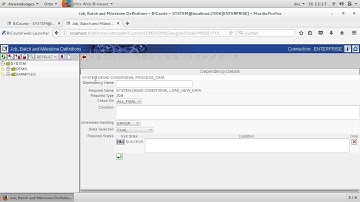 Tutorial 5: Conditional execution of a job within a batch in BICsuite
