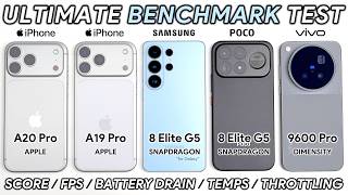 iPhone 18 Pro Max vs 17 Pro Max / S26 Ultra / POCO F9 Ultra / Vivo X500 Pro Max Benchmark Test screenshot 2