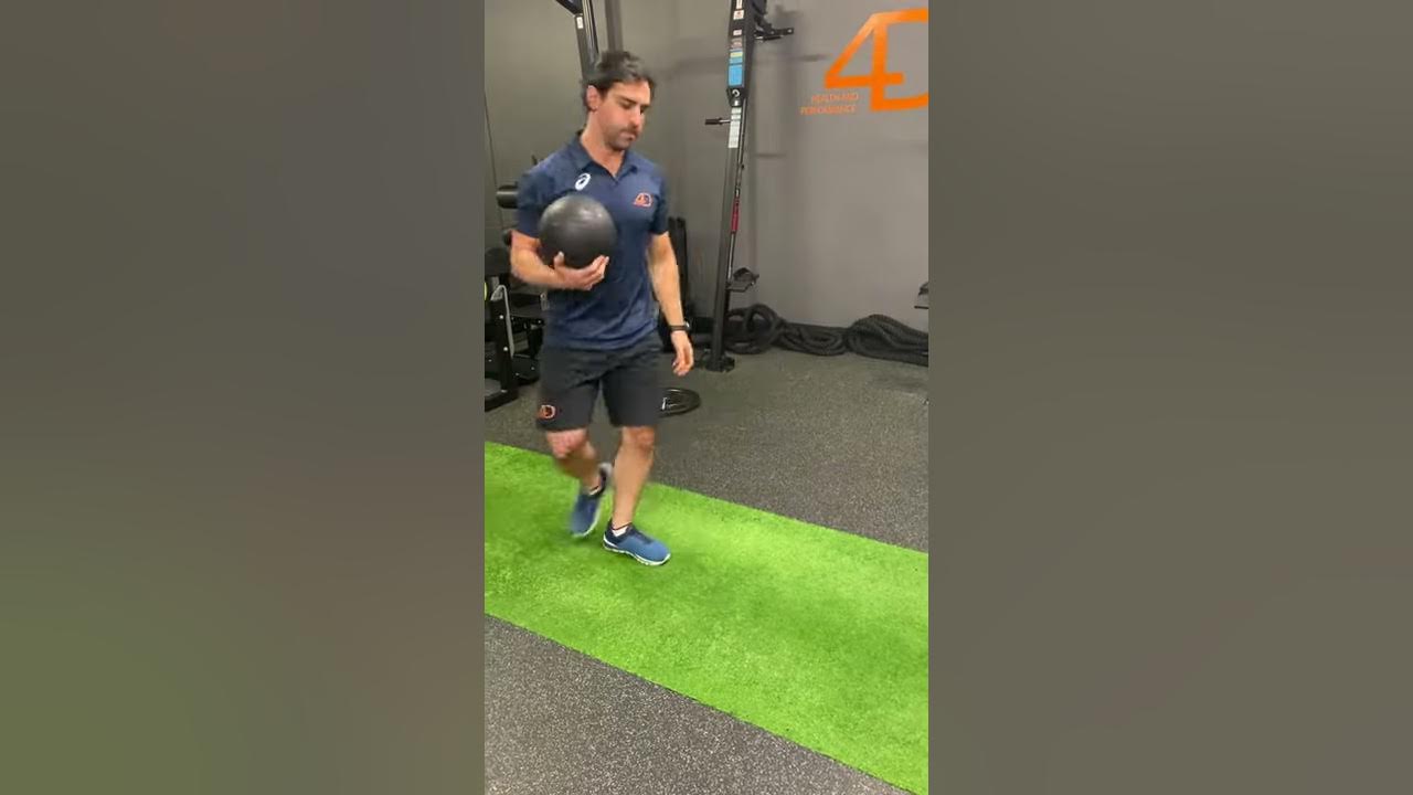 1/2 Kneeling Med Ball Throw YouTube