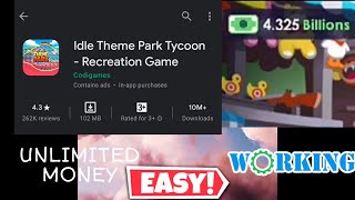 DOWNLOAD IDEAL THEME PARK TYCOON MOD APK UNLIMITED MONEY 💲💲 WITH PROOF 💯📁❤️ screenshot 4