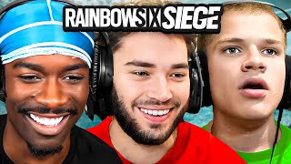 BruceDropEmOff & Adin Ross & Jynxzi Play 'Rainbow Six Siege' For FIRST Time..