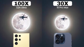 Galaxy S24 Ultra vs iPhone 15 Pro Max Zoom Test