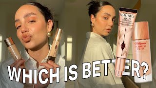 Charlotte Tilbury Beautiful Skin Foundation vs Flawless Filter (Do you need both?)