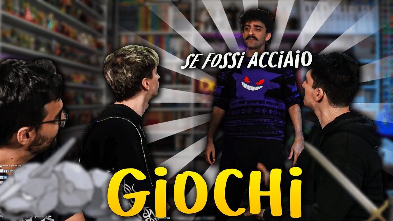 GIOCHI RANDOM con gli SGUARCIO | con Dario Moccia, Sdrumox, Mario e Ciccio