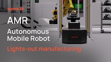 AMR (Autonomous Mobile Robot) - Lights-out manufacturing