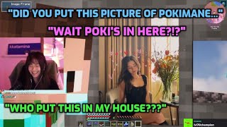 Miyoung & Ludwig see a picture of Poki beside Sykkuno's bed