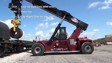 Taylor Reachstackers - The Right Tool for the Job