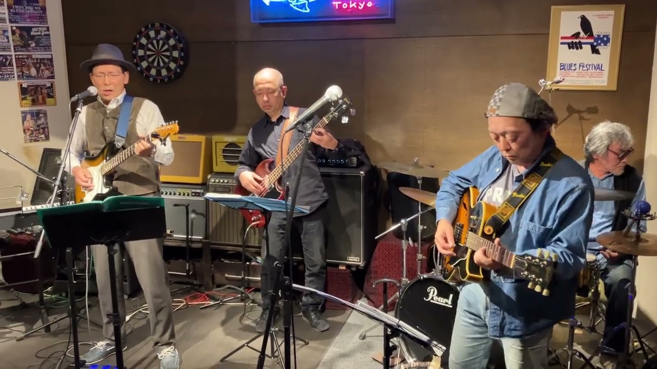 横浜ホンキートンクブルース @ Eric Plankton Band