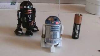 Rob Meyer's 1:18 scale R2-D2 Replica...now with lights...