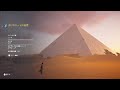 アサシンクリード 古代エジプトディスカバリーツアーピラミッド編(6) 大ピラミッドの秘密とギザの大ピラミッド上部の部屋