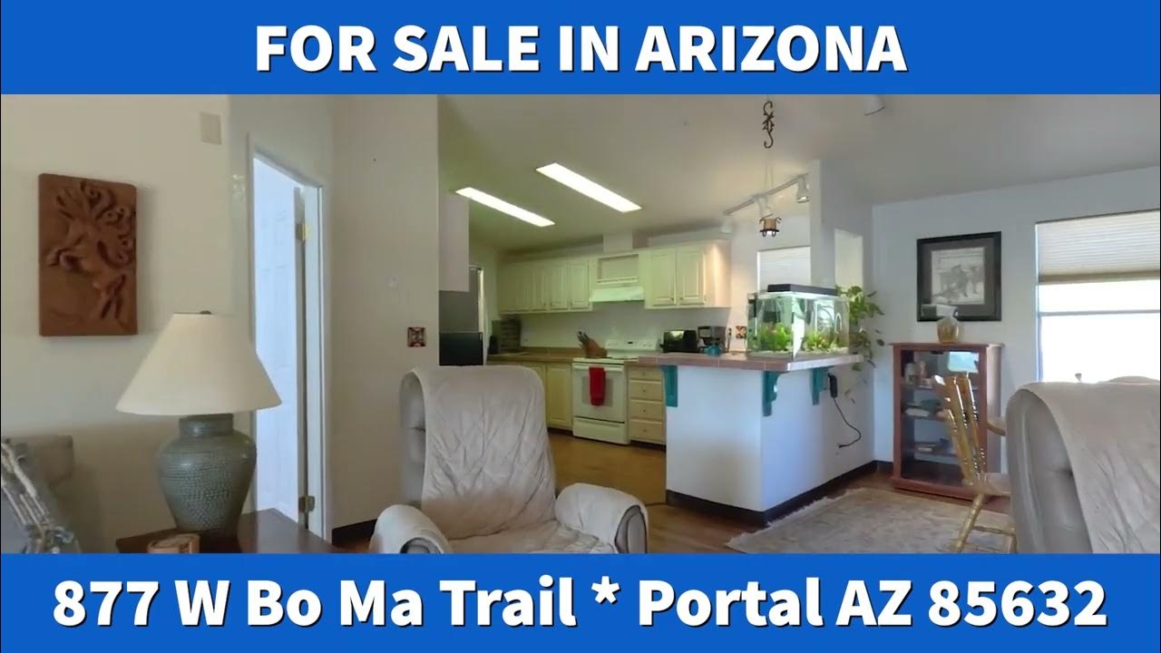 877 W Bo Ma Trail Manufactured Home on 8 Acres For Sale in Portal