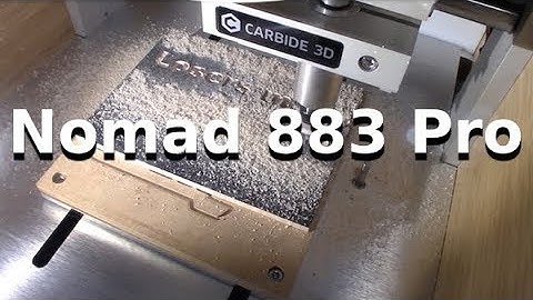 Nomad 883 Pro Desktop CNC Mill from Carbide3D