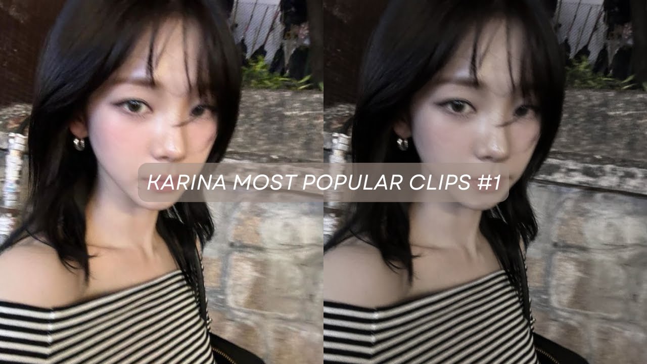 KARINA MOST POPULAR CLIPS FOR EDITS #1 (non-twixtor version) | sophi⁷