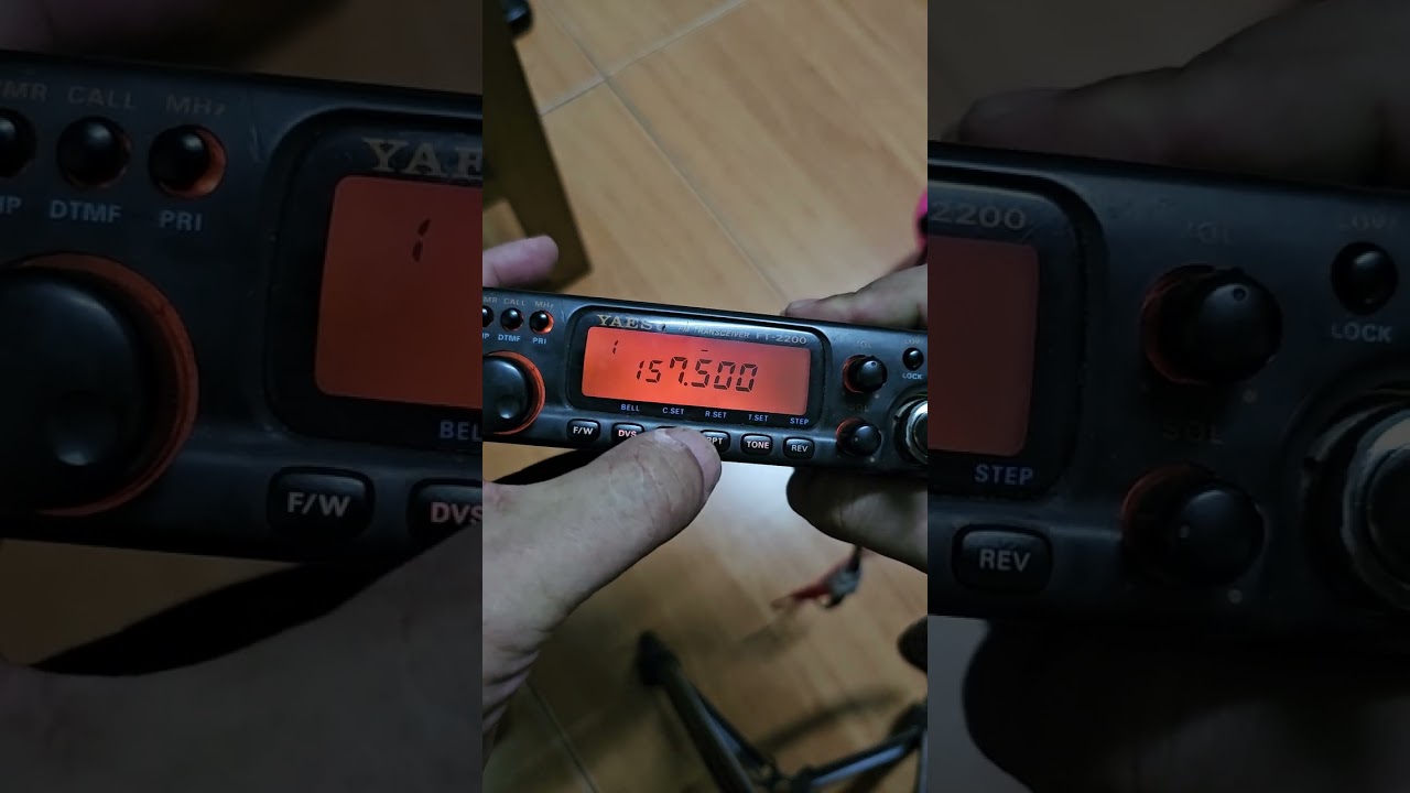วิธีปิดรีพีทเตอร์ Yaesu FT2200
