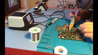 Weller Micro Solder kit: rework with solder tweezers and iron