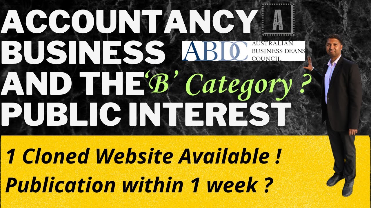 Christo Ananth - Accountancy Business and the Public Interest - ABDC - Genuine Review - English