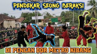 Pendekar Seong Lampung Beraksi Di Pencak Dor Metro Kibang || Pencak Dor Lampung