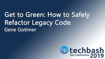 Get to Green: How to safely refactor legacy code