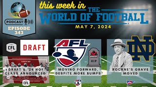 THIS WEEK IN THE WORLD OF FOOTBALL | EPISODE 343 (AUDIO ONLY) MAY 7, 2024