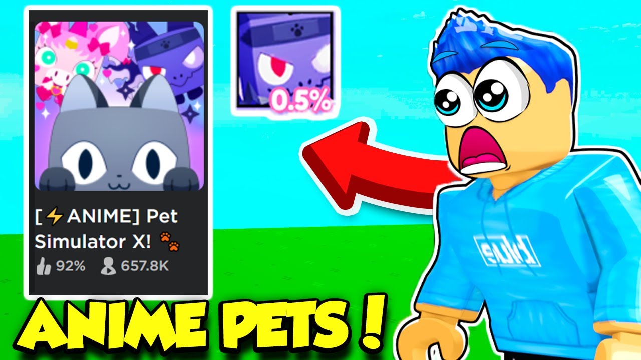 The ANIME UPDATE In Pet Simulator X IS HERE! 