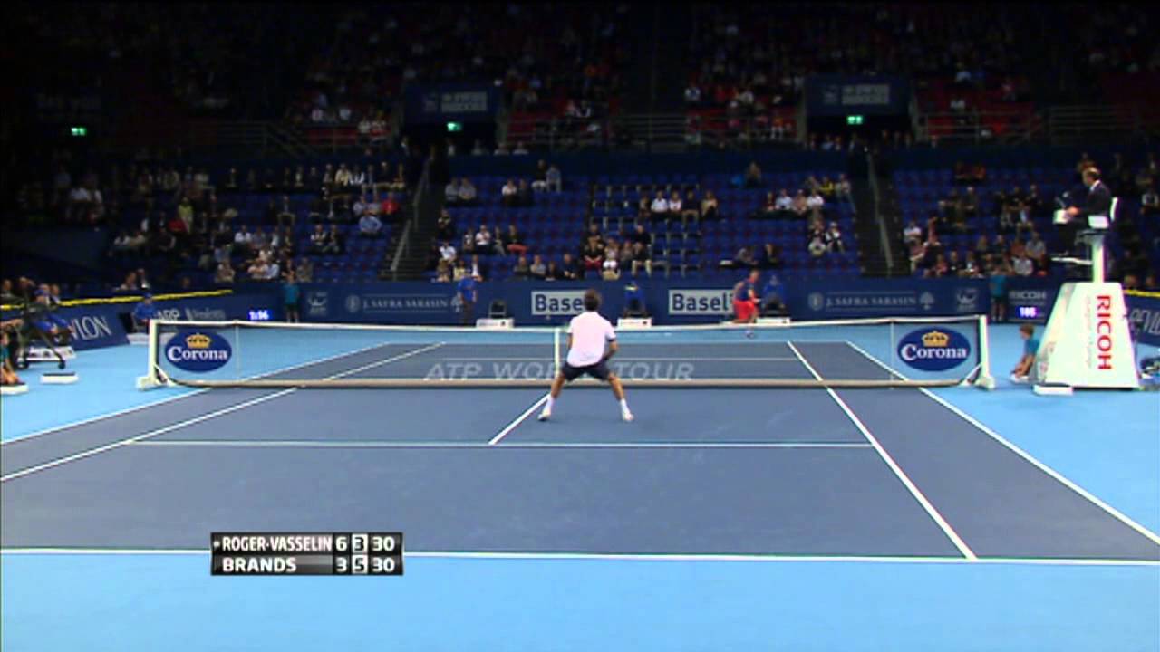 Daniel Brands Hits Hot Shot in Basel