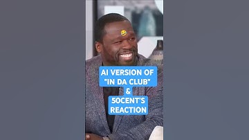 50 Cent Reacts 😨 to AI "In Da Club" Must Watch 🔥 #shorts