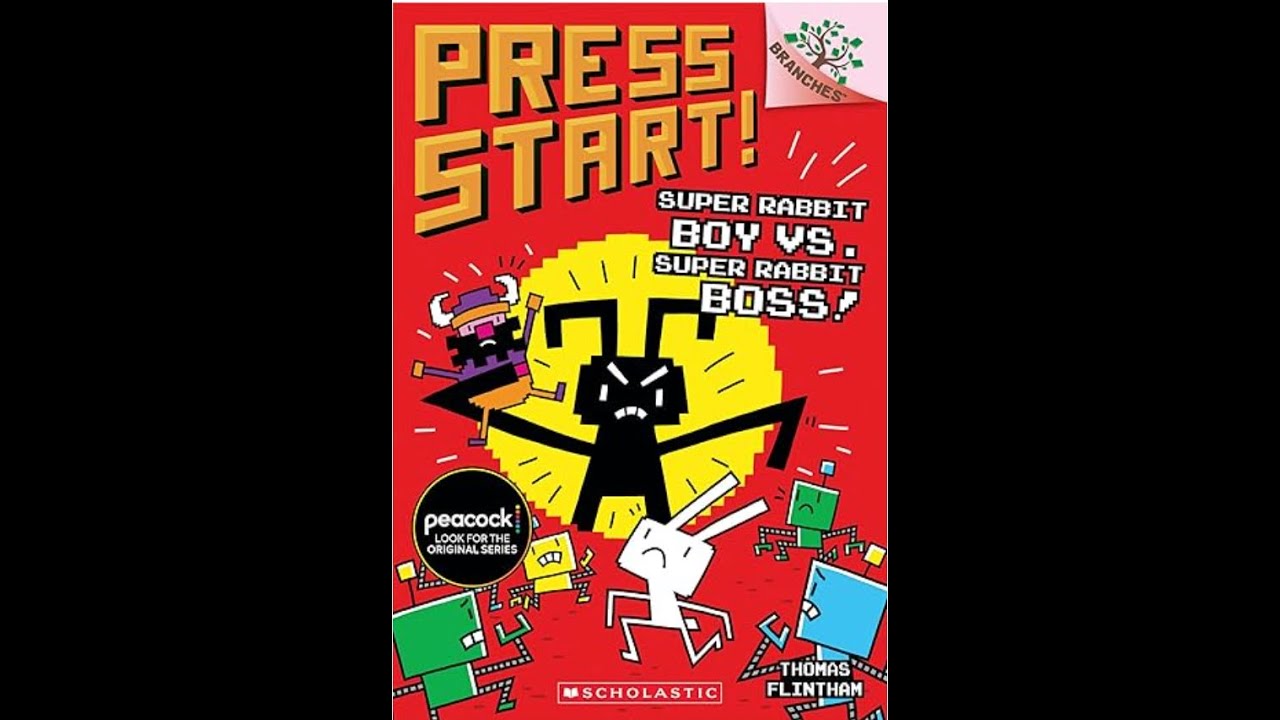 Post Game Rabbit Boss Press Start!: Super Rabbit Boy vs Super Rabbit Boss read aloud - YouTube