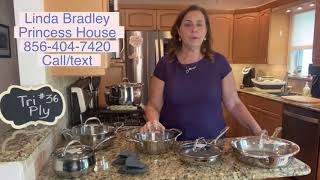 Princess House Tri-Ply cookware Set #36