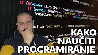 Dan 1 Kako Nauciti Programiranje? 30 Dana Do Zaposlenog Programera