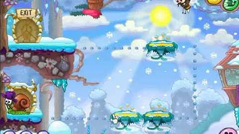 Snail Bob 6 Winter Story Walkthrough Level 21 to 25