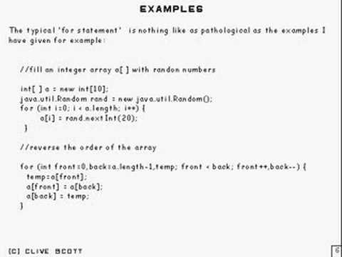Java Tutorial 11.2 Basic for statement Part 2/2