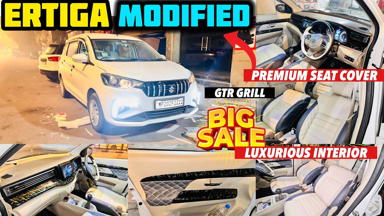 ERTIGA BASE TO TOP MODIFICATION WITH PRICE✅ERTIGA VXI CNG MODIFIED✅ERTIGA VXI TO ZXI MODIFIED✅