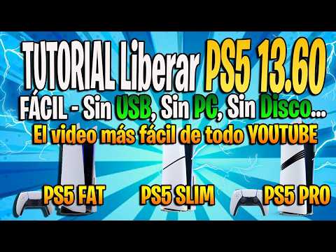 NEW PS5 13.60 or Lower EXPLOIT Tutorial No USB, No PC, No DISC, NOTHING! Ridiculously Easy