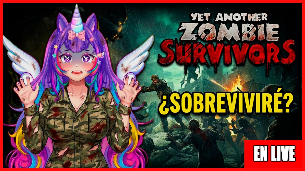 Tengo miedo 😭 | yet another zombie survivors Gameplay Español | Vtuber Pony 🦄