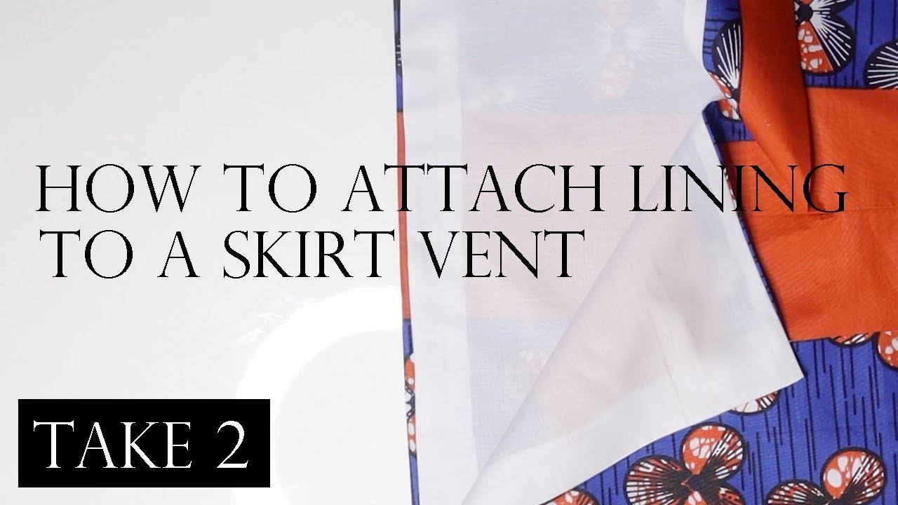 How to add lining to an unlined skirt - Laurens Top Sewing Tips