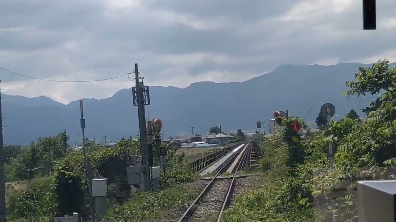 【前面展望】JR只見線　会津若松→小出　2024年