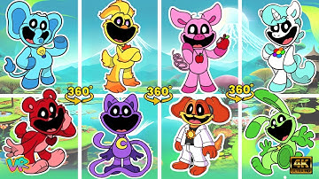 Smiling Critters POKEDANCE in 360 VR | Finding Challenge | Poppy playtime 3