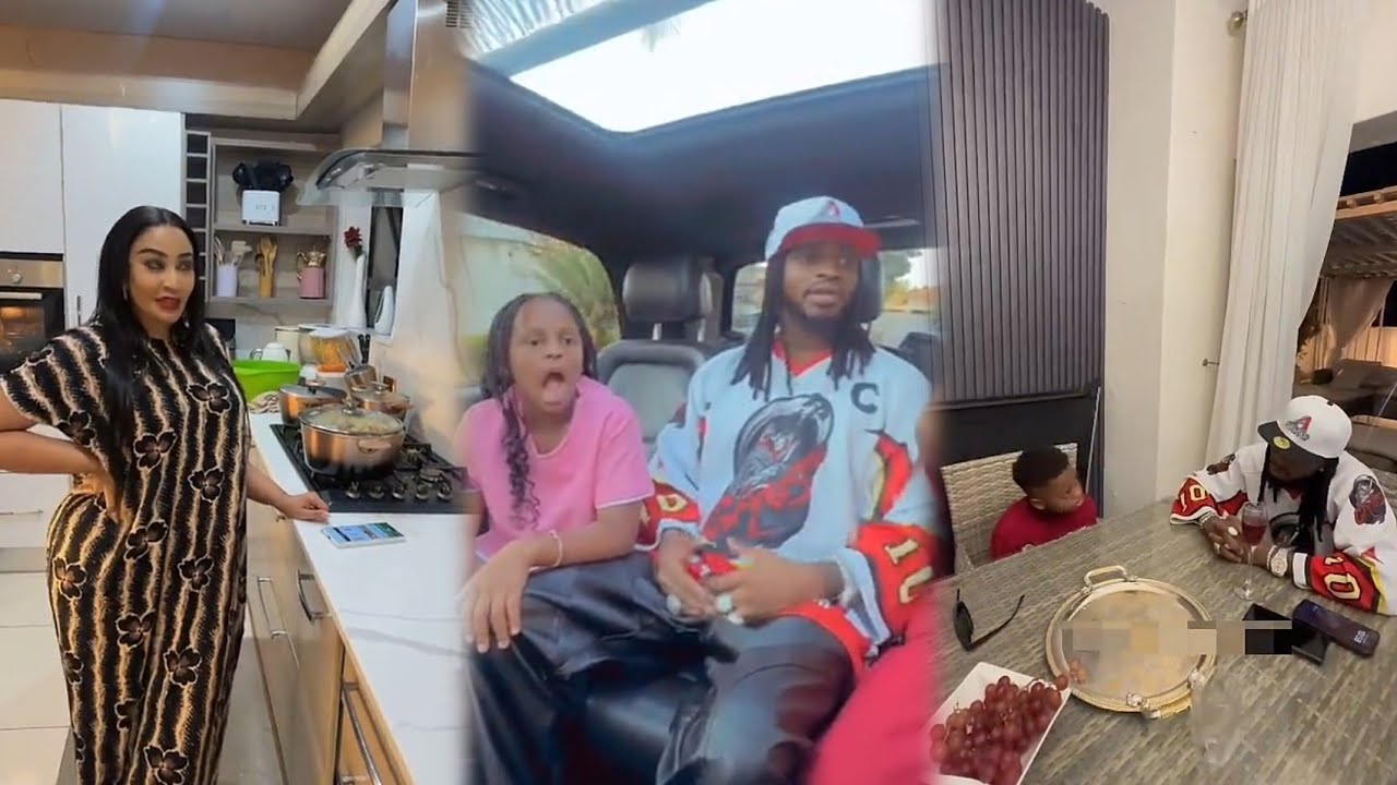 ZARI NA DIAMOND WAKUTANA TENA AMKARIBISHA NYUMBANI KWAKE AMPIKIA CHAKULA AWAFATA WATOTO WAKE