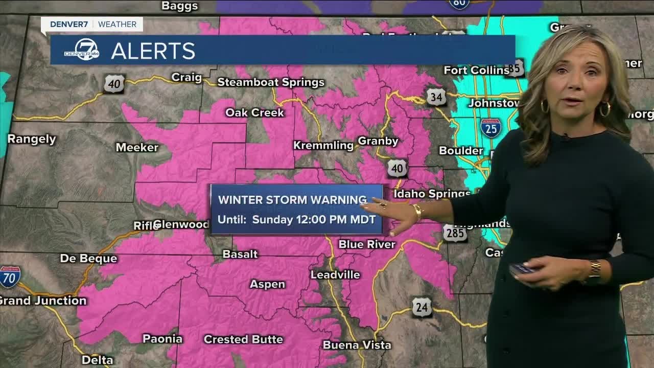 Sunshine and temperatures in the 50s Friday; much colder and snowy by ...