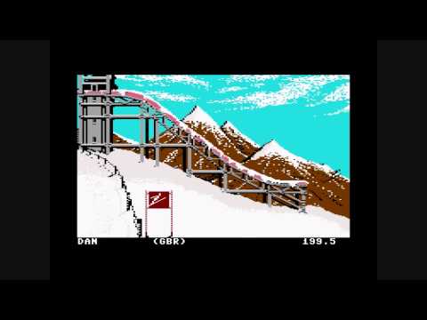 Winter Games C64 - All Gold!!!