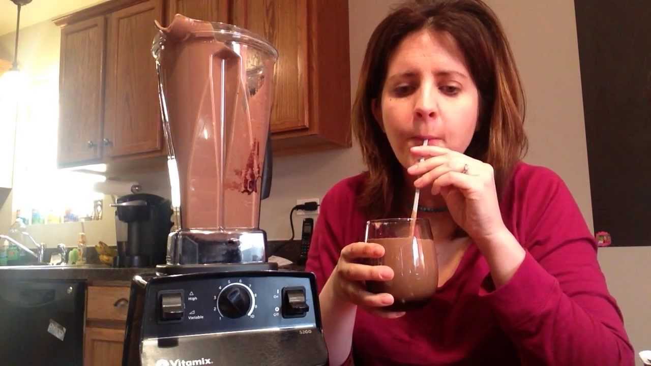 Creamy Chocolate NONDAIRY Shake in a Vitamix YouTube